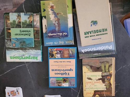 Collectie Vintage Hengelsport/Visboeken - Voor liefhebbers, Boeken, Natuur, Gelezen, Overige onderwerpen, Ophalen of Verzenden