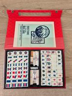 Vintage Mahjong Set in Koffer, Drie of vier spelers, Ophalen of Verzenden, Gebruikt, Reisspel