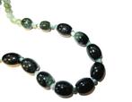 Chrysopraas en Lichtgroene Natuurstenen kralen Halsketting., Ophalen of Verzenden, Zo goed als nieuw, Groen, Steen of Mineraal