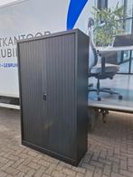 Roldeurkasten zwart hoog ( meerdere beschikbaar) 4x legbord, 100 tot 150 cm, Meerdere deuren, Ophalen of Verzenden, Zo goed als nieuw