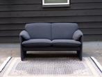 Leolux Bora Bora | 2-zits wollen design bank | Blauw 2x65, Design, 150 tot 200 cm, 75 tot 100 cm, Ophalen of Verzenden