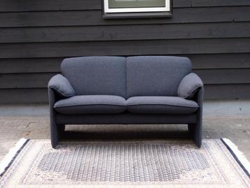 Leolux Bora Bora | 2-zits wollen design bank | Blauw 2x65 beschikbaar voor biedingen