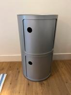 Kartell Componibili Big Zilver, Ophalen, Minder dan 50 cm, Zo goed als nieuw, Minder dan 100 cm