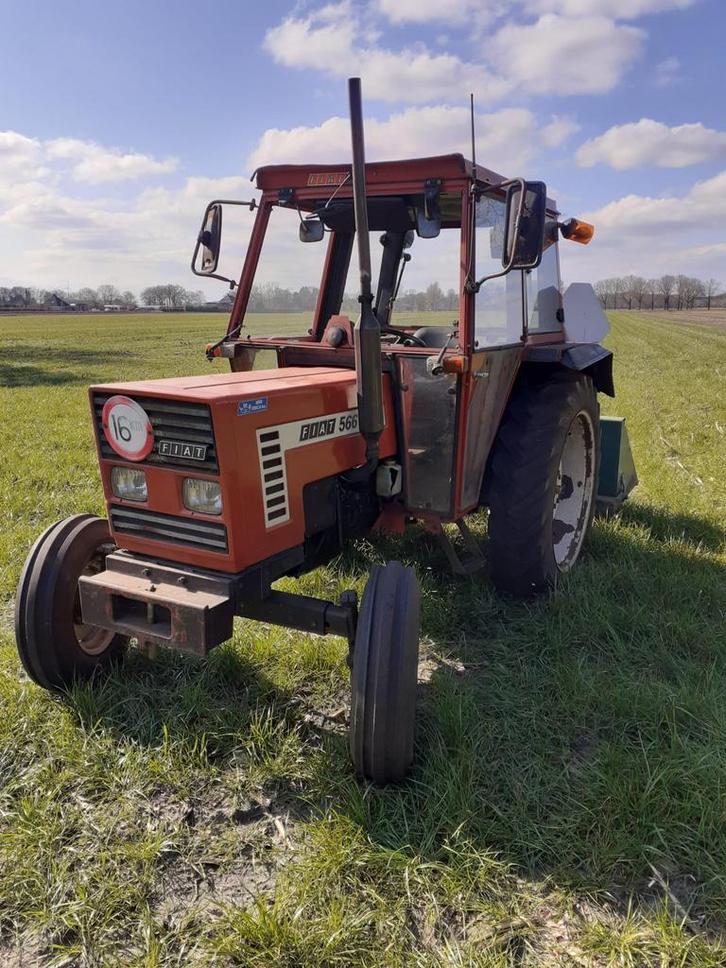 Fiat 566 tractor, Zakelijke goederen, Agrarisch | Tractoren, 5000 tot 7500, Fiat, tot 80 Pk, Gebruikt, Ophalen