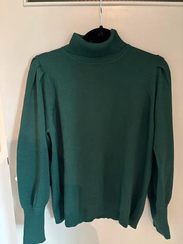 Geisha Coltrui met Plooi Mouwen - Donkergroen beschikbaar voor biedingen