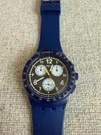 Swatch NOTHING BASIC ABOUT BLUE unisex watch, Kunststof, Gebruikt, Polshorloge, Swatch