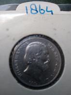 1/2 GULDEN 1864 Kwaliteit prachtig., Postzegels en Munten, Munten | Nederland, Ophalen, ½ gulden, Koning Willem III, Zilver