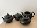 Zwart Aardewerk Theeservies, Ophalen of Verzenden