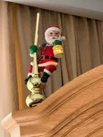 Bewegende kerstman piek met verlichting santa tree topper, Diversen, Kerst, Ophalen of Verzenden, Zo goed als nieuw
