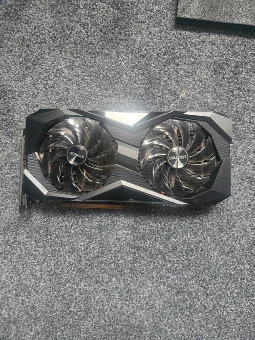 Asrock AMD RX 6600 8gb videokaart, Computers en Software, Videokaarten, Zo goed als nieuw, PCI-Express 4.0, GDDR6, Ophalen of Verzenden