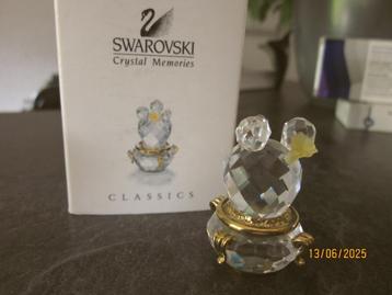 Swarovski memorie Cactus licht topaz incl. doos beschikbaar voor biedingen