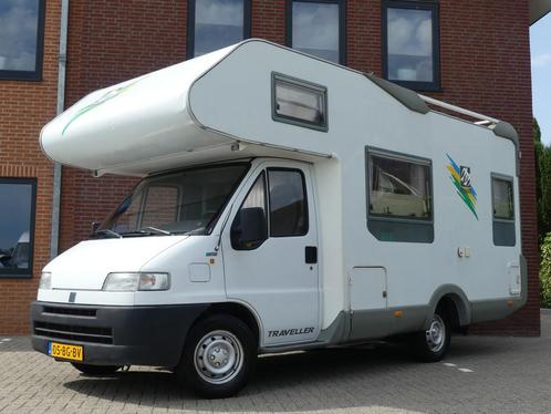 Fiat 230 Traveller Knaus / Keurige camper! (bj 1995), Caravans en Kamperen, Campers, Bedrijf, tot en met 2, Fiat, Diesel, Handgeschakeld
