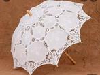 Nieuwe parasol van kant, wit of crème, Ophalen of Verzenden, Zo goed als nieuw, Wit, Accessoires