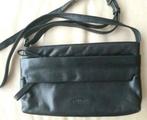 Damestas Leer  (Mylaan), Sieraden, Tassen en Uiterlijk, Tassen | Damestassen, Ophalen of Verzenden, Nieuw, Zwart, Handtas