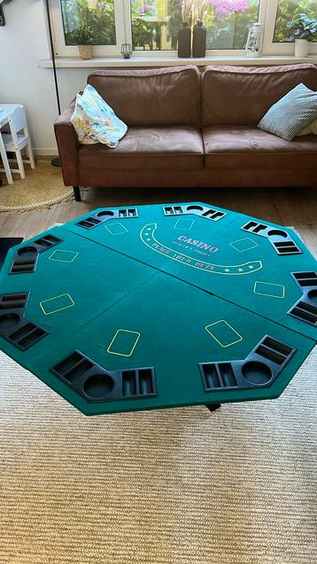 Pokertafel inklapbaar, 8 personen beschikbaar voor biedingen