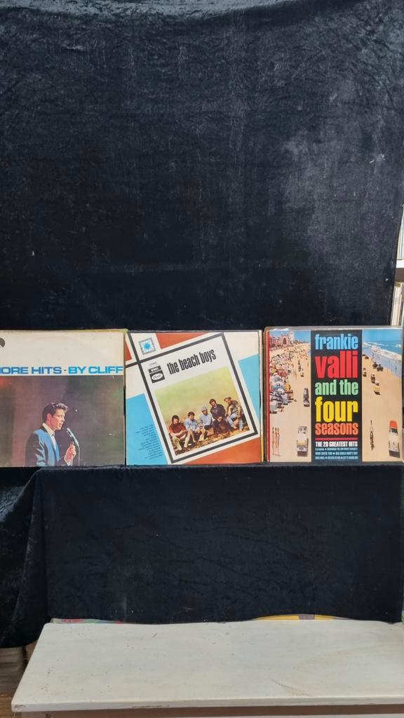 Partij Vinyl Platen 60 stuks - Jaren '50/60, Cd's en Dvd's, Vinyl | Rock, Gebruikt, Poprock, 12 inch, Ophalen of Verzenden