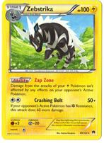 Breakpoint,  Zebstrika [rare] 49/122, Hobby en Vrije tijd, Verzamelkaartspellen | Pokémon, Verzenden, Nieuw, Losse kaart