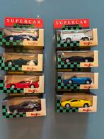 Maisto Supercar Collectie - 8 Modelauto's, Hobby en Vrije tijd, Modelauto's | 1:18, Ophalen of Verzenden, Zo goed als nieuw, Auto