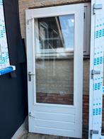 hardhouten buitendeur afmetingen 211x93, Ophalen, Zo goed als nieuw, Buitendeur, 200 tot 215 cm