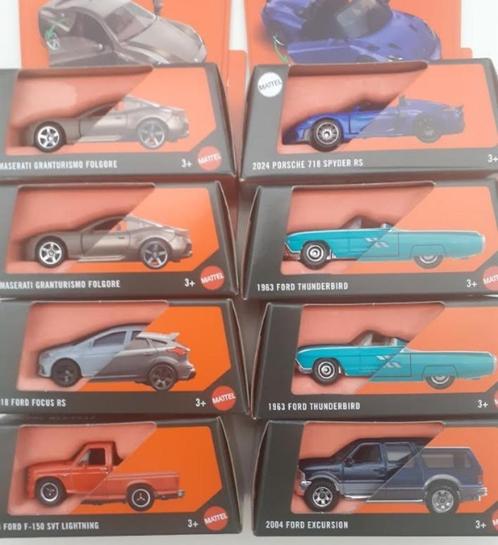 Matchbox Moving Parts Porsche, Maserati, Ford, Hobby en Vrije tijd, Modelauto's | Overige schalen, Nieuw, Auto, Ophalen of Verzenden