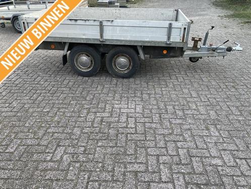 Plateauwagen aanhanger aanhangwagen tandemasser bakwagen, Auto diversen, Aanhangers en Bagagewagens, Gebruikt