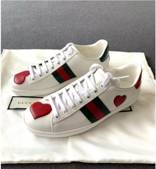 GUCCI GUCCI ACE koe lederen ster patroon low top mode boardi, Kleding | Heren, Schoenen, Nieuw, Sneakers of Gympen, Ophalen of Verzenden