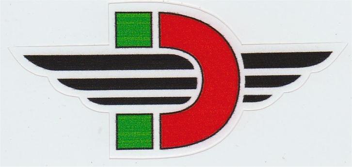 Ducati sticker #2, Motoren, Accessoires | Stickers, Ophalen of Verzenden