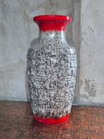 Vintage Rood / Grijs XL Ü Keramik Ransbach-Baumbach Vaas., Antiek en Kunst, Antiek | Keramiek en Aardewerk, Ophalen of Verzenden