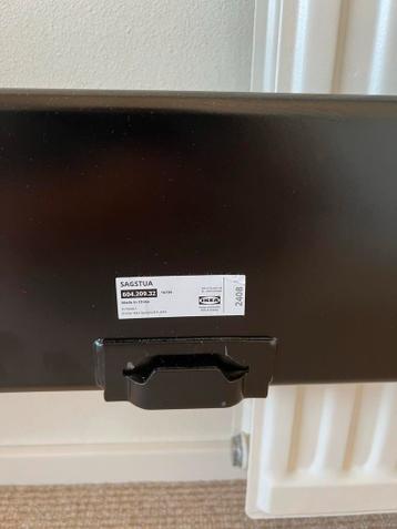Zwart metalen bedframe - SAGSTUA IKEA - afbeelding 3