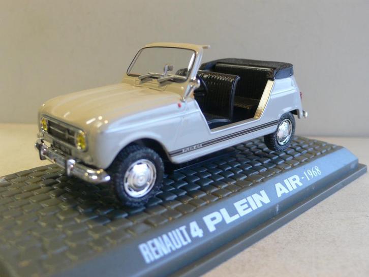 renault 4 plein air 1968 - 1/43-inmiddels kostbaar 1/1, Hobby en Vrije tijd, Modelauto's | 1:43, Nieuw, Auto, Overige merken, Verzenden