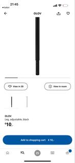 4 Verstelbare Tafelpoten (60-90cm) - Koopje!, Huis en Inrichting, Tafelonderdelen, Ophalen, Tafelpoot, Minder dan 50 cm, 50 tot 100 cm