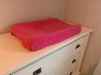 Roze aankleedkussenhoes, Kinderen en Baby's, Kinderkamer | Commodes en Kasten, Minder dan 75 cm, 105 cm of meer, Ophalen of Verzenden