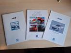 Complete set autobrochures 2001 PEUGEOT 206 Nederlands, Onbekend, Ophalen of Verzenden, Zo goed als nieuw, Peugeot
