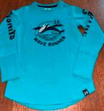 Z8 longsleeve ‘wave runner’ mt 116-122 turquoise, Z8, Ophalen of Verzenden, Zo goed als nieuw, Shirt of Longsleeve