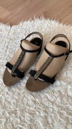 Zomer sandalen zwart bling 39 zgan, Kleding | Dames, Zwart, Zo goed als nieuw, Sandalen of Muiltjes, Ophalen of Verzenden