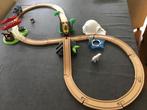 Treinbaan set Wereldreis van Playtive, Kinderen en Baby's, Speelgoed | Houten speelgoed, Ophalen, Zo goed als nieuw