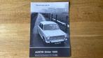 Brochure Austin Glider 1300 1968 Rijervaringen Autokampioen, Ophalen of Verzenden, Overige merken