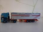 Daf 95 XF met kiepoplegger -tekno-, Hobby en Vrije tijd, Modelauto's | 1:50, Ophalen of Verzenden, Zo goed als nieuw, Bus of Vrachtwagen