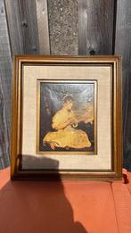 Schilderij meisje, Ophalen of Verzenden