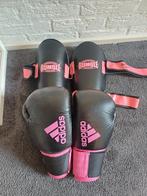 Kickboks Set - Handschoenen 8 oz & Scheenbeschermers xs, Sport en Fitness, Vechtsporten en Zelfverdediging, Gebruikt, Overige