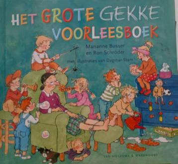 Marianne Busser Het grote GEKKE voorleesboek hardcover ZGAN  beschikbaar voor biedingen