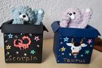 2 regency arts horoscoopbeertjes Taurus en Scorpio, Ophalen of Verzenden