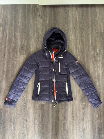Superdry tussendoor jas blauw S beschikbaar voor biedingen