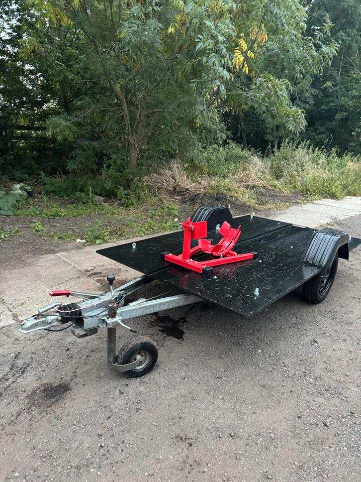 Motor Trailer met Inrijklem - Nieuwe Banden, Auto diversen, Aanhangers en Bagagewagens, Zo goed als nieuw, Ophalen