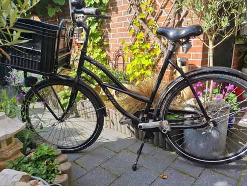 Stadfiets, merk Sparta met bak, Fietsen en Brommers, Fietsen | Dames | Omafietsen, Gebruikt, 56 cm of meer, Versnellingen, Ophalen