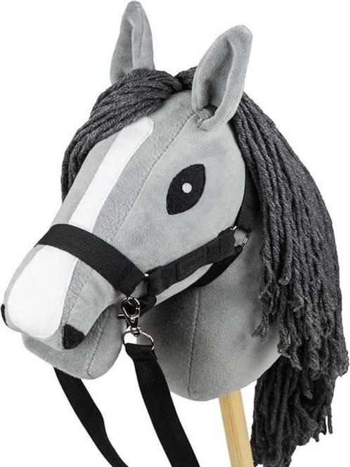 Hobby Horse Grijs, halster en teugels in set, formaat A5, Hobby en Vrije tijd, Overige Hobby en Vrije tijd, Nieuw, Ophalen of Verzenden