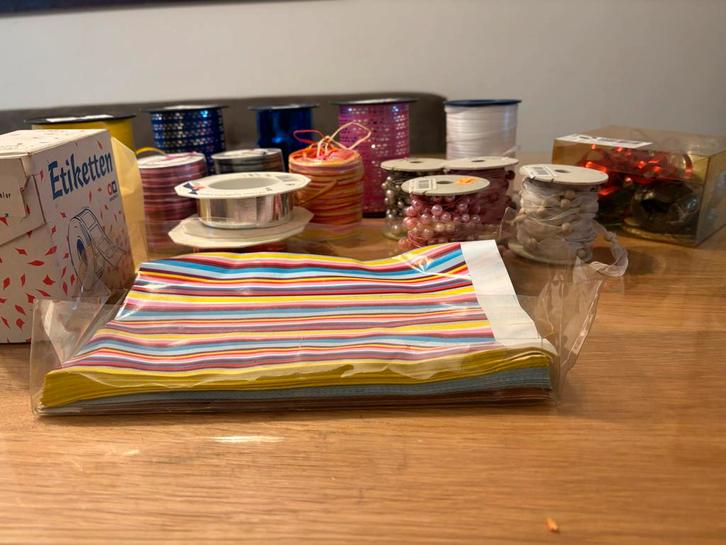 Ruilen! Groot Pakket Versiering, Hobby en Vrije tijd, Knutselen, Gebruikt, Materiaal, Ophalen of Verzenden