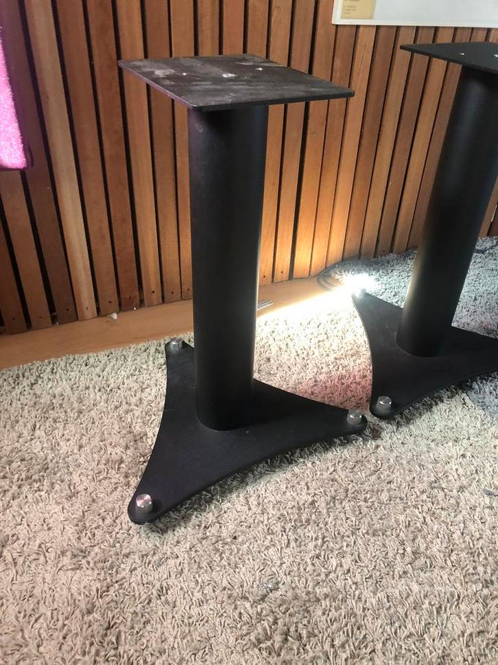 Zware luidspreker stands monitorluidspreker standaard, Audio, Tv en Foto, Luidsprekers, Zo goed als nieuw, Front, Rear of Stereo speakers