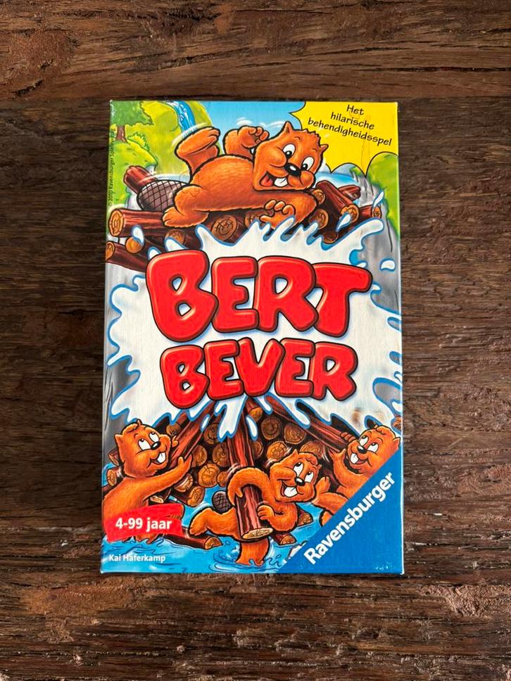 Ravensburger - Bert Bever Pocketspel, Hobby en Vrije tijd, Gezelschapsspellen | Overige, Zo goed als nieuw, Een of twee spelers