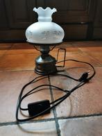 Tinnen lamp, Huis en Inrichting, Ophalen of Verzenden, Gebruikt, Minder dan 50 cm